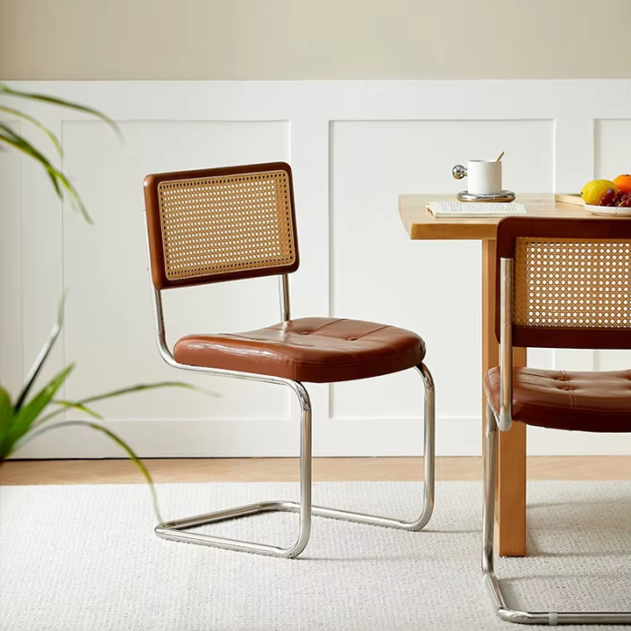 Brown Scandinavian Dining Chair